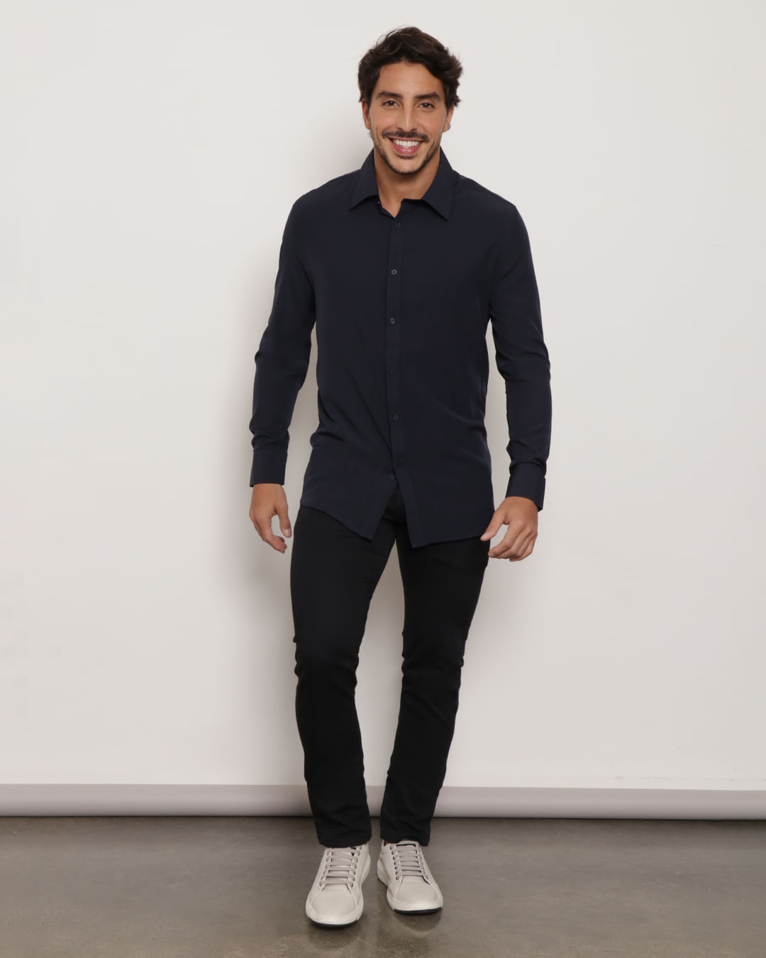 Calça Preta Masculina Camisa Jeans Com CalÃ§a Jeans Masculina