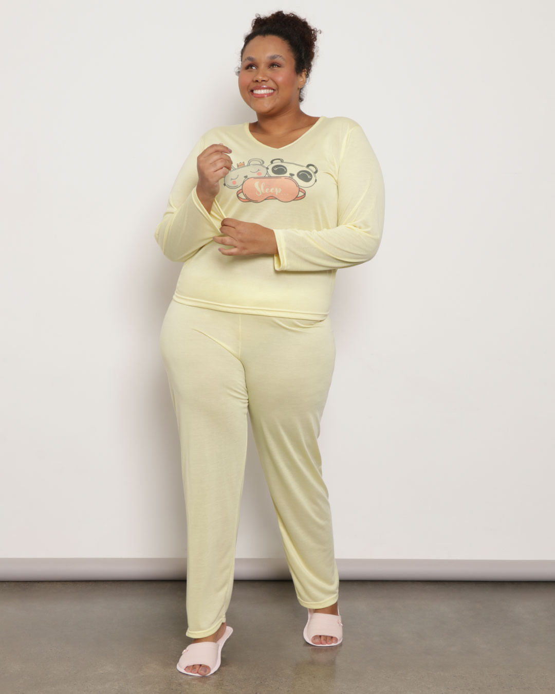 Pijama-Longo-Tg-Liso-Csilk-Decv7013---Amarelo-Claro