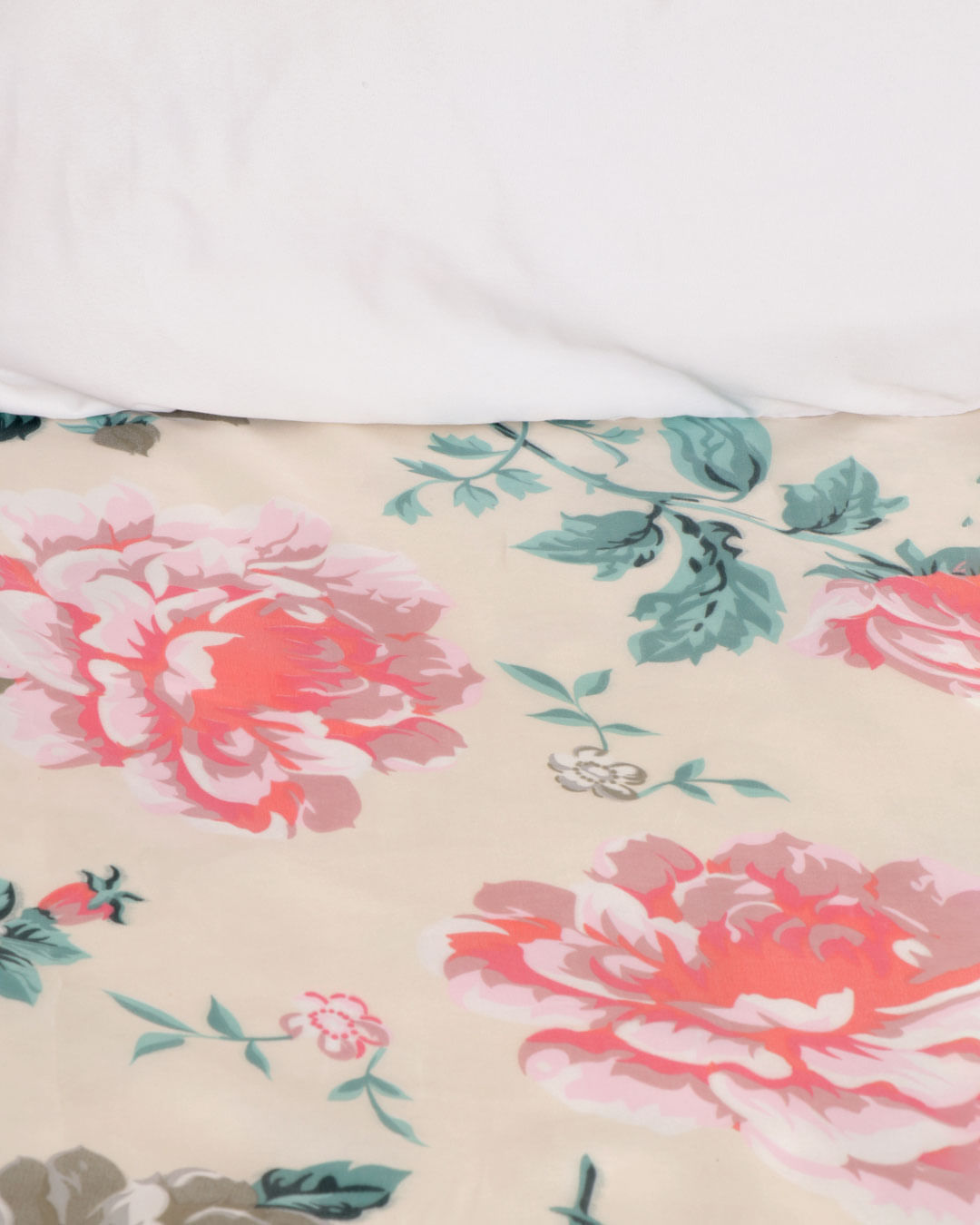 Lencol-Avulso-Queen-C-Elast-Romantico---Off-White-Floral