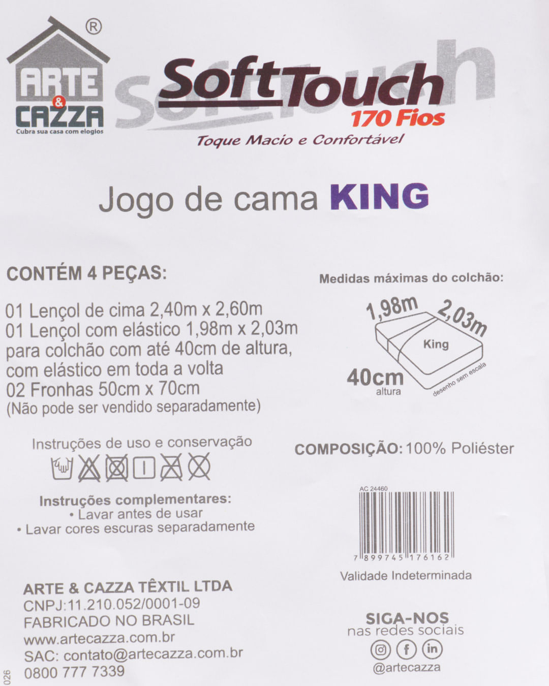 Jogo-Microfibra-King-4pcs---Branco