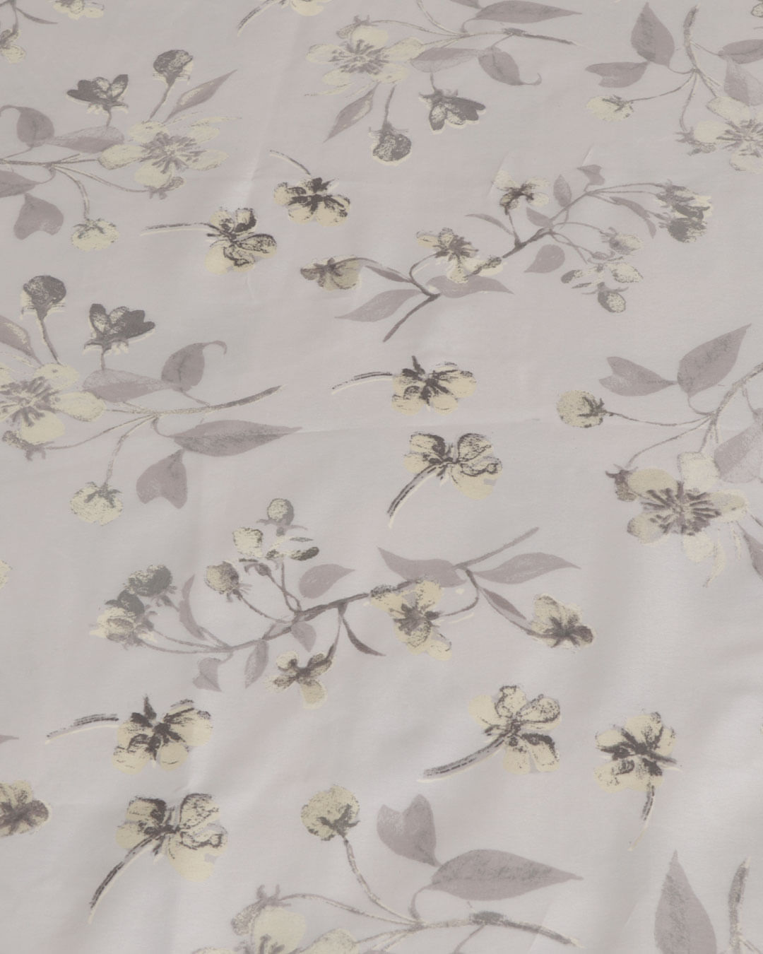 Lencol-Avulso-Queen-C-Elast-Romantico---Cinza-Floral