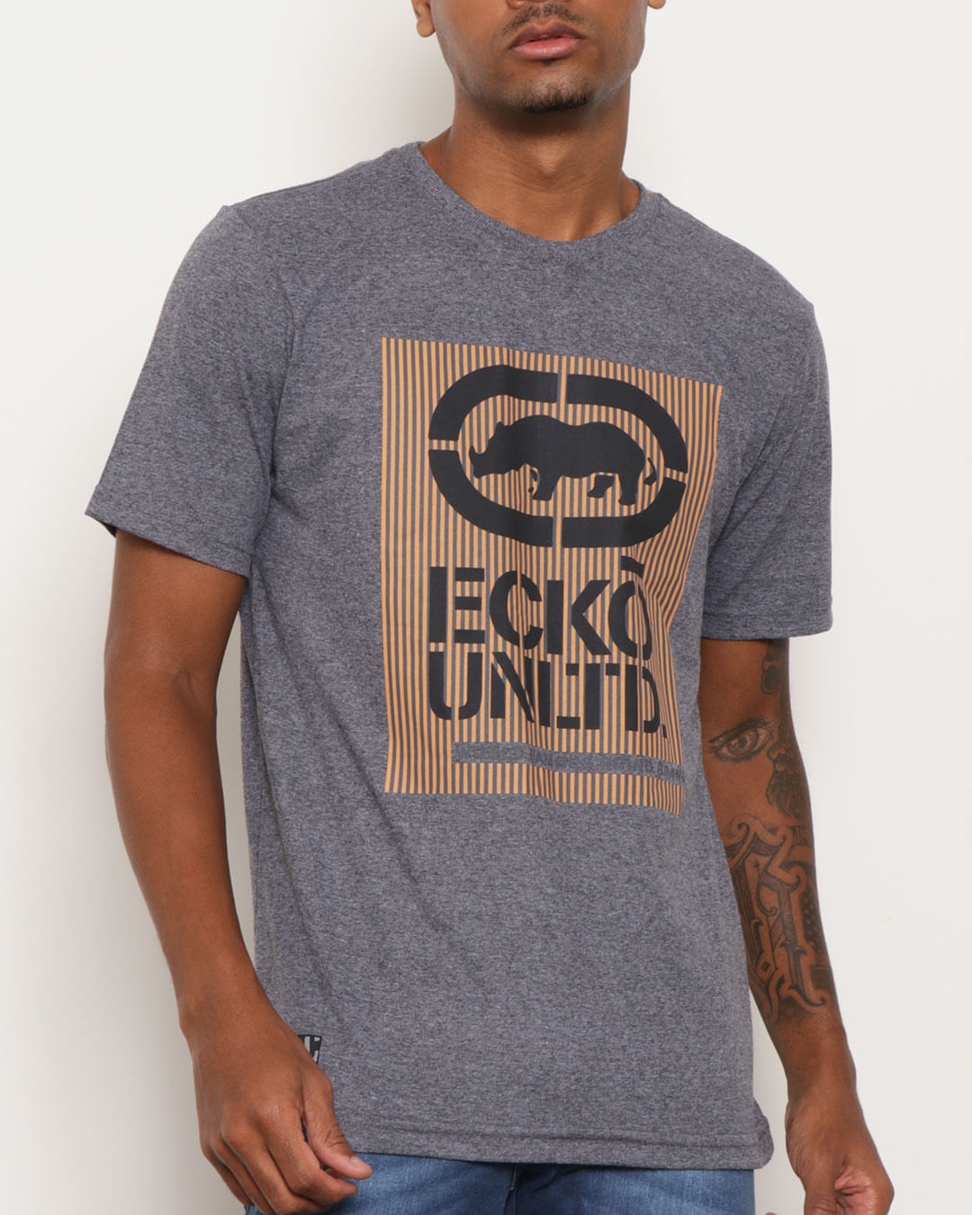 Camiseta-Ecko-U981a-Grafite-Mescla--Pgg---Mescla-Medio