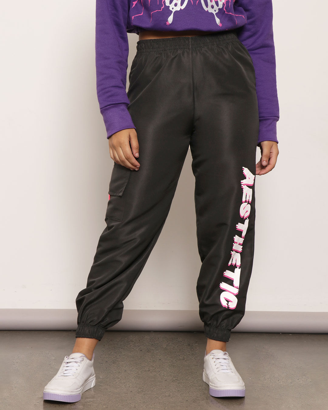 Calca-T33123842--Nylon-F-1016---Preto