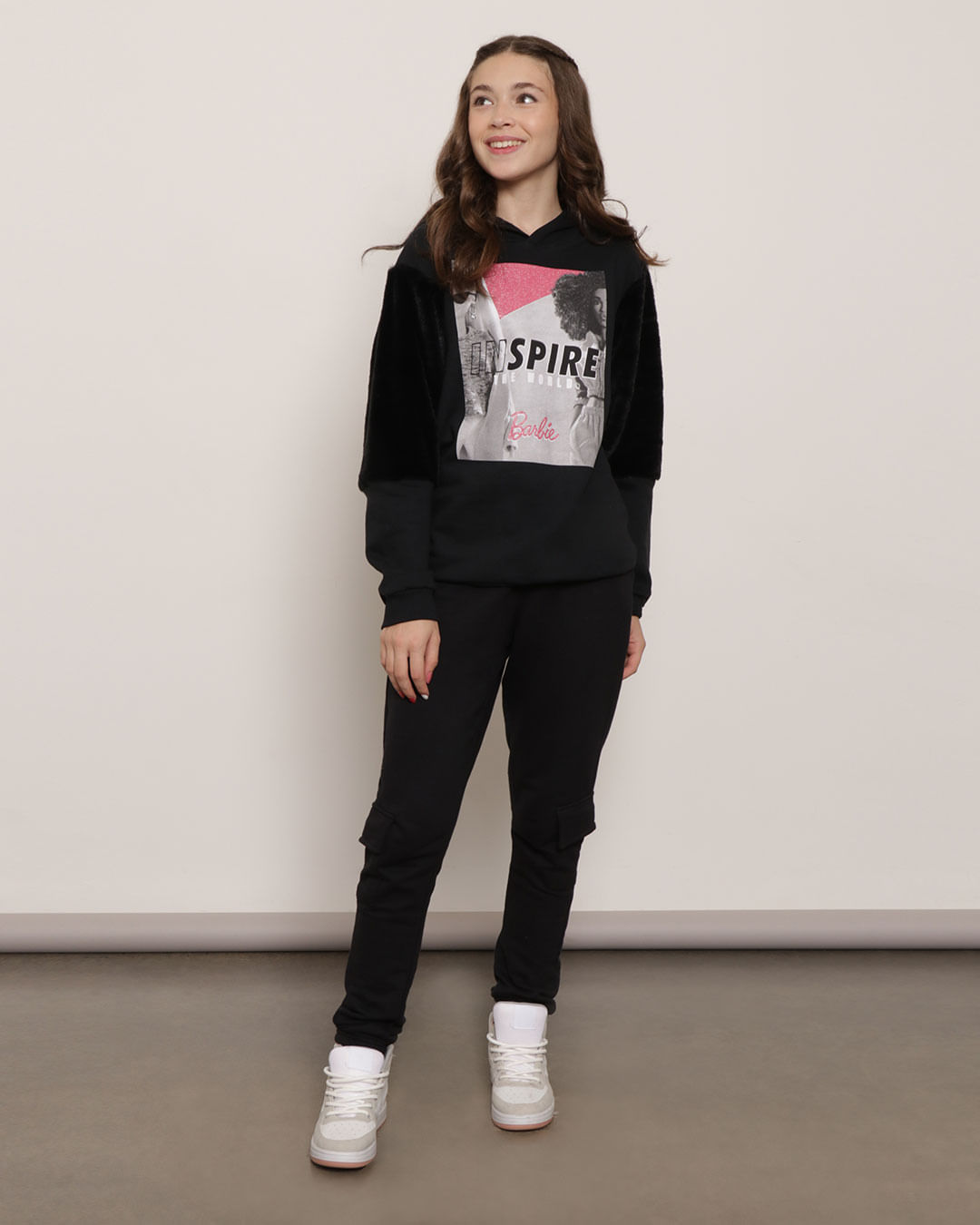Blusa-Mtlt110-Mol-Fc-Cp-Barbie-F-1016---Preto
