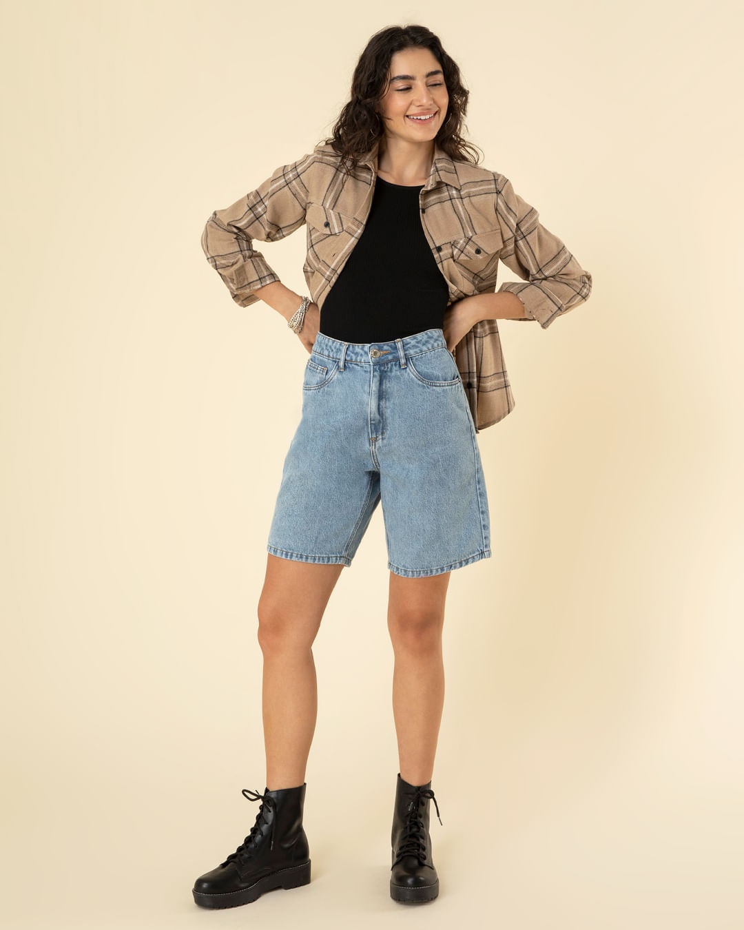 Camisa-Flanelada-Xadrez-Cmfju-549---Marrom-Claro