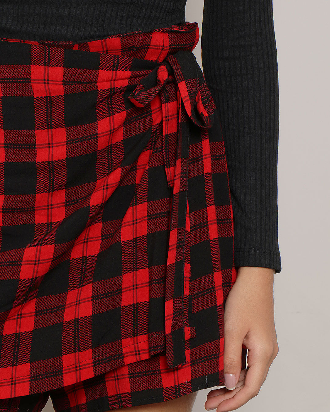 Short-Saia-Xadrez-430265---Vermelho-Outros