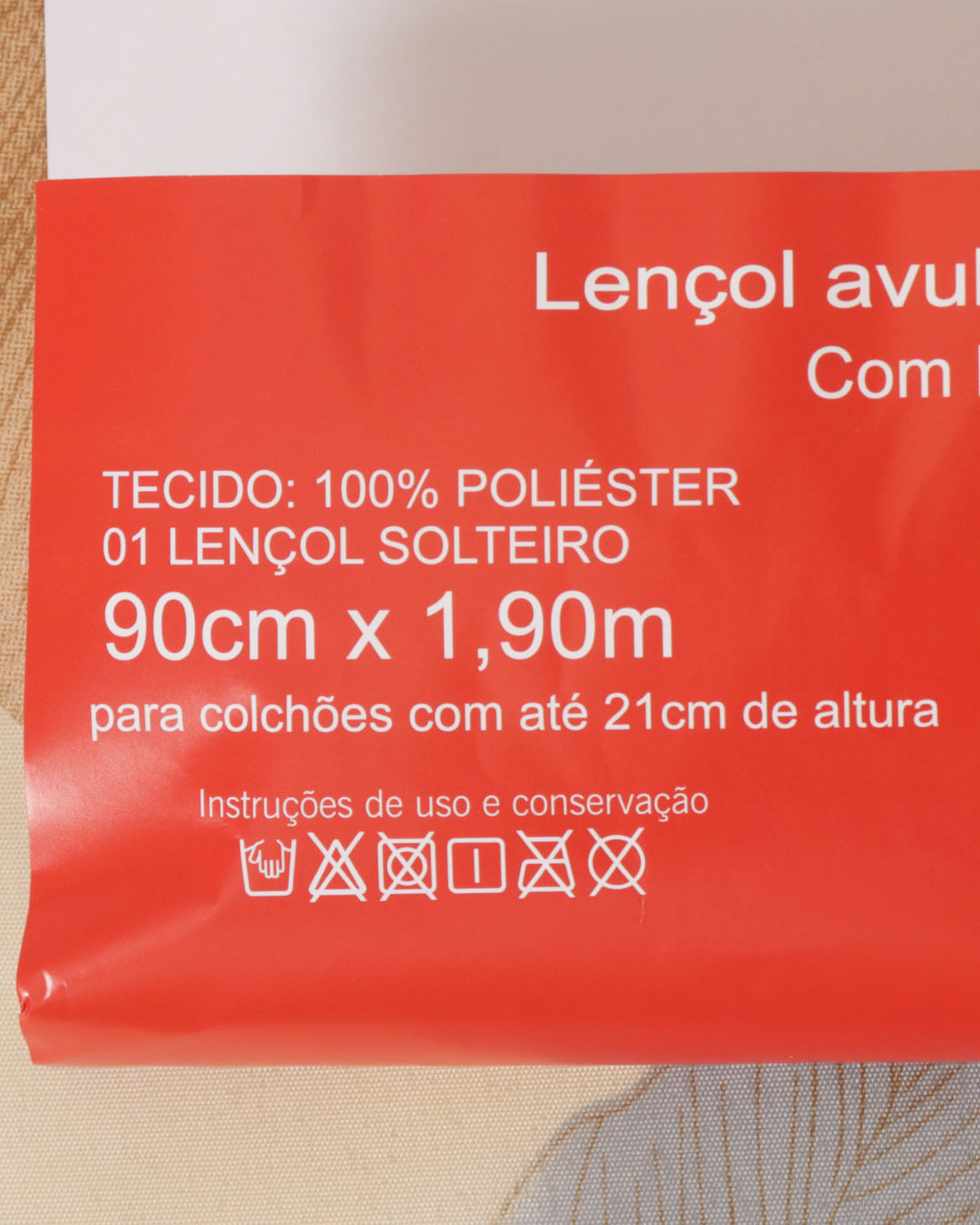 Lencol-Avulso-Solteiro-C-Elast-Romantic---Amarelo-Floral