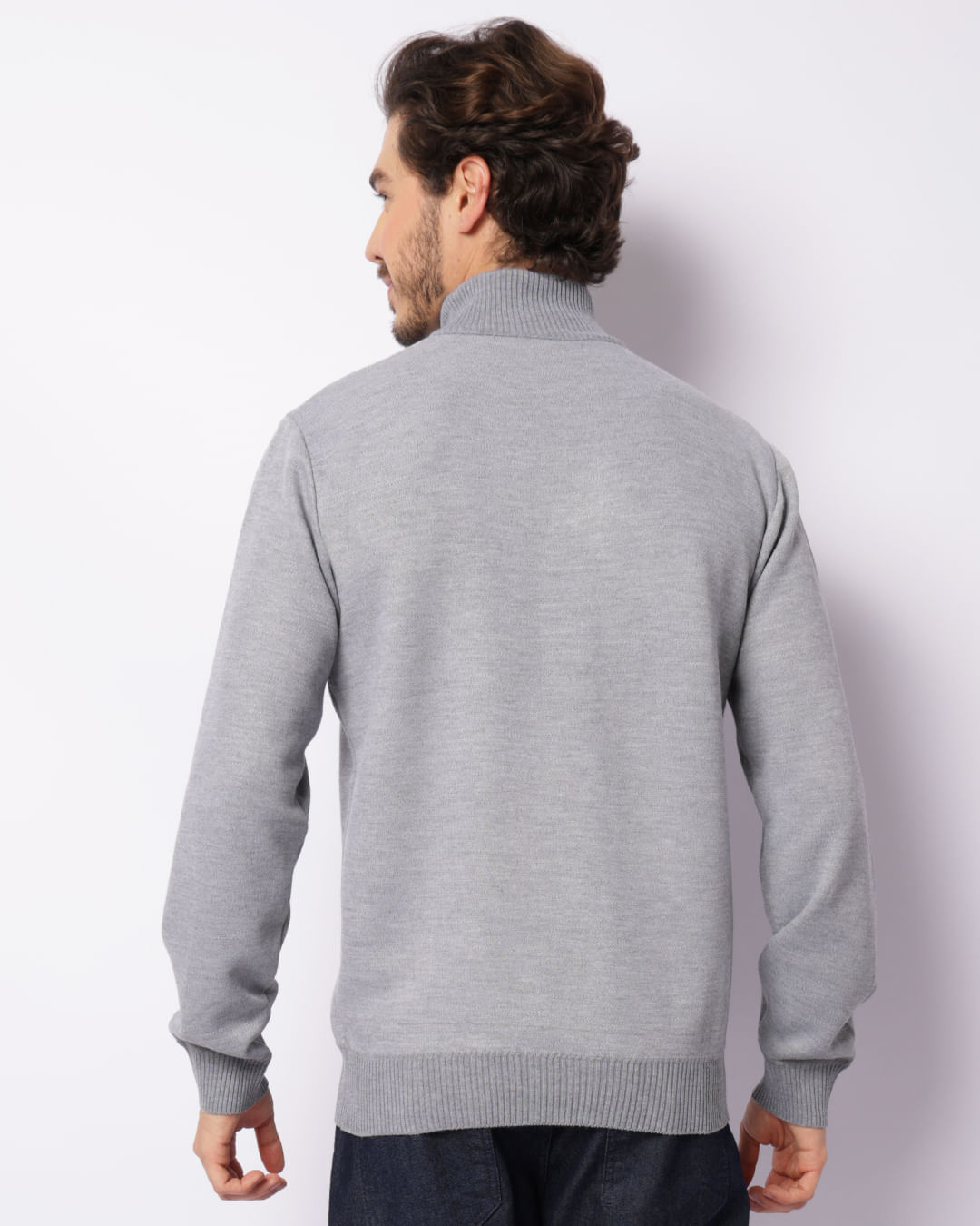 Tricot-Half-Zip-New3-23-M-Claro-Pgg---Mescla-Claro