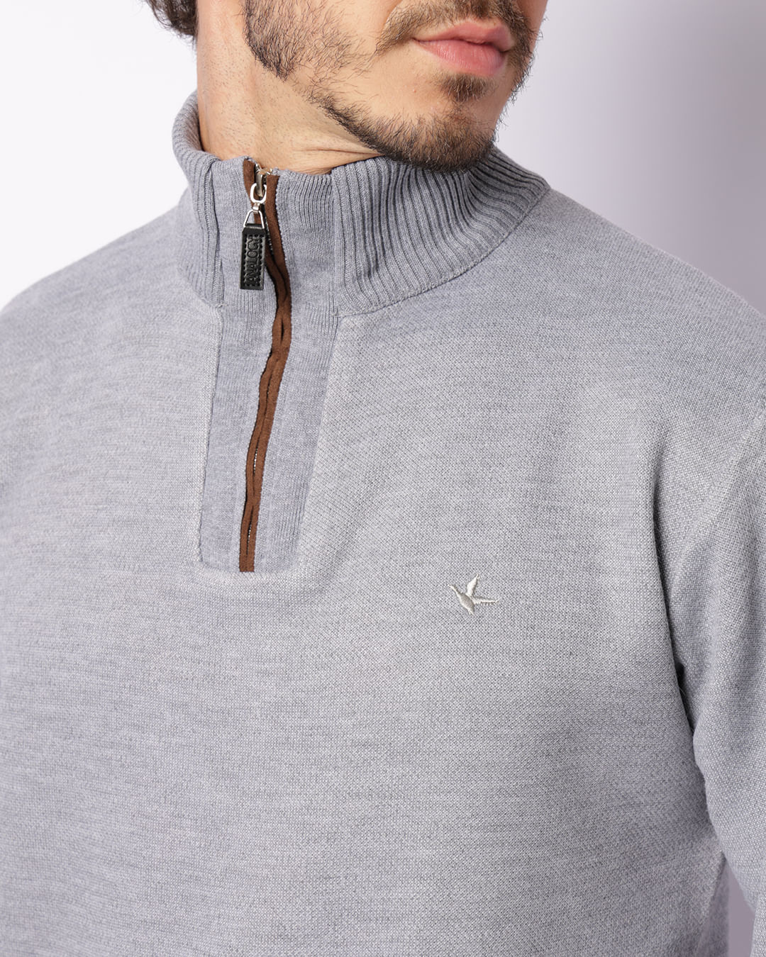 Tricot-Half-Zip-New3-23-M-Claro-Pgg---Mescla-Claro