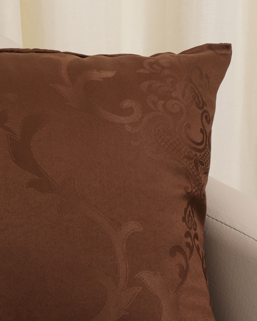 Almofada-Jacquard-45x45-Tabaco---Marrom-Medio