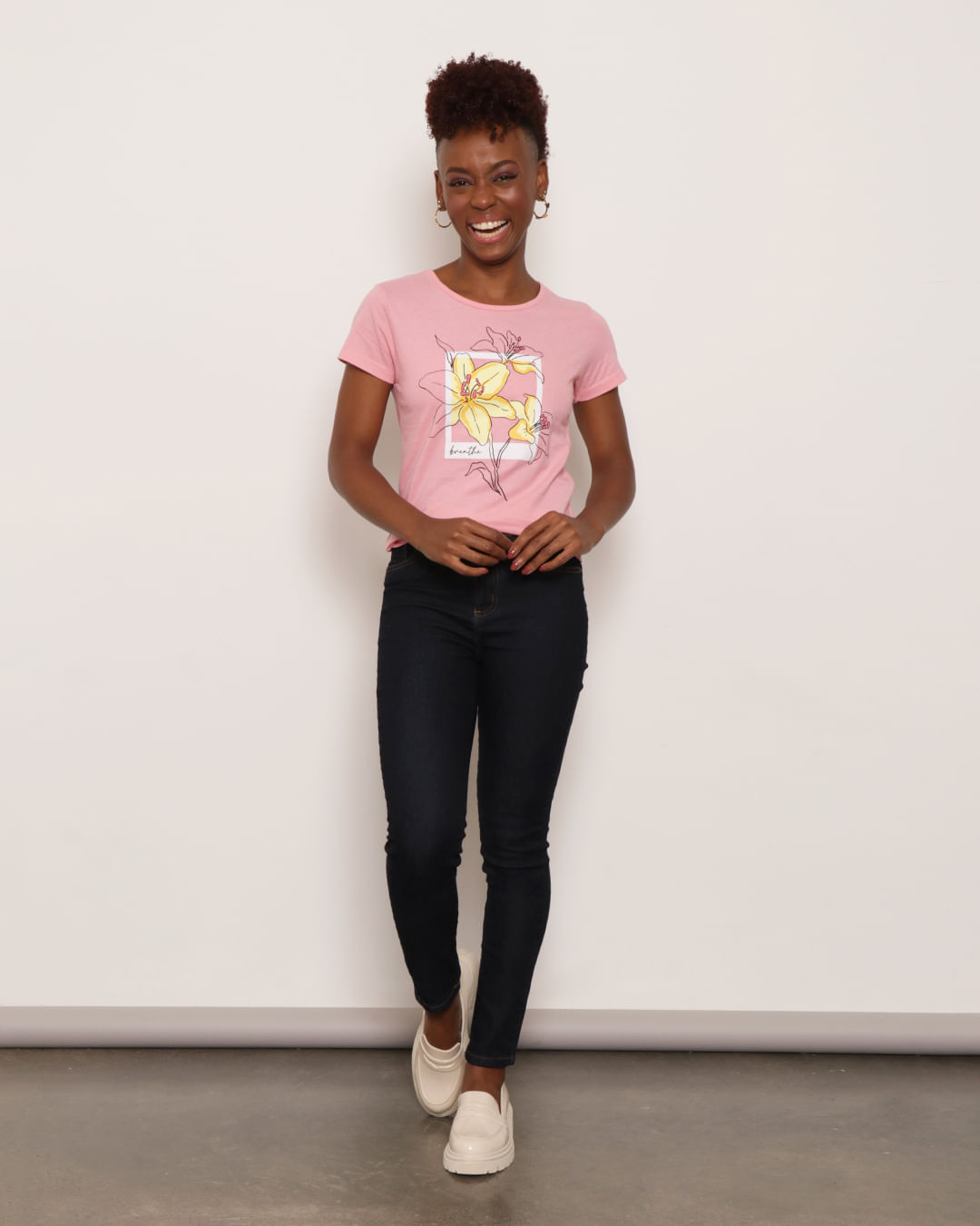 Camiseta-Silk-Lirios-Rosa-M5---Rosa-Medio