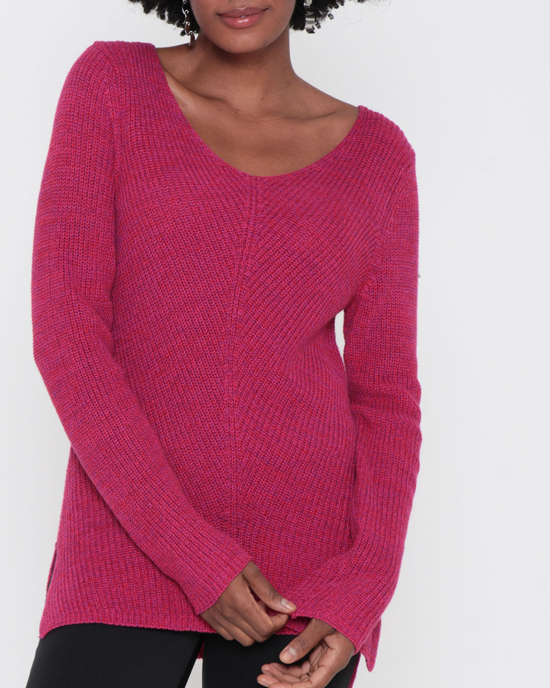 Blusa-Tricot-Cy8596-Gola-V---Rosa-Medio
