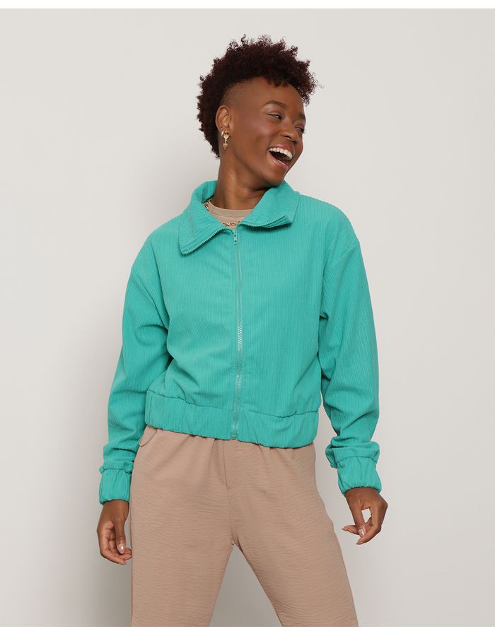 Casaco-7w23l-157-Ziper-Fem-Ad---Verde-Outros