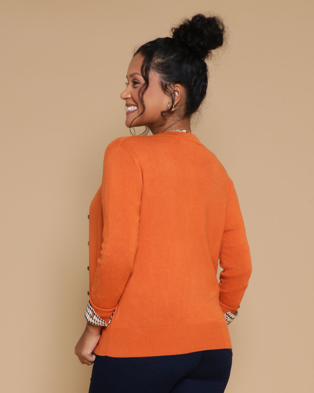 Cardigan-Gc-Cont-Cgcct003-Laranja---Laranja-Medio