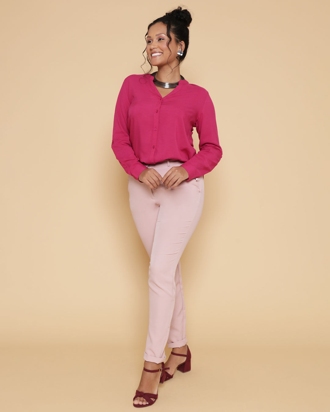 Camisa-430281-Viscose-Ml---Rosa-Escuro