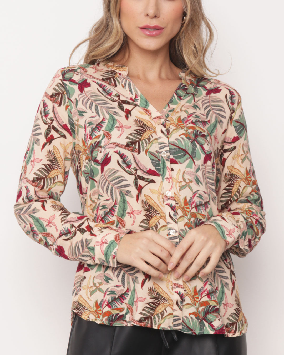 Camisa-430281-Viscose-Ml---Bege-Floral