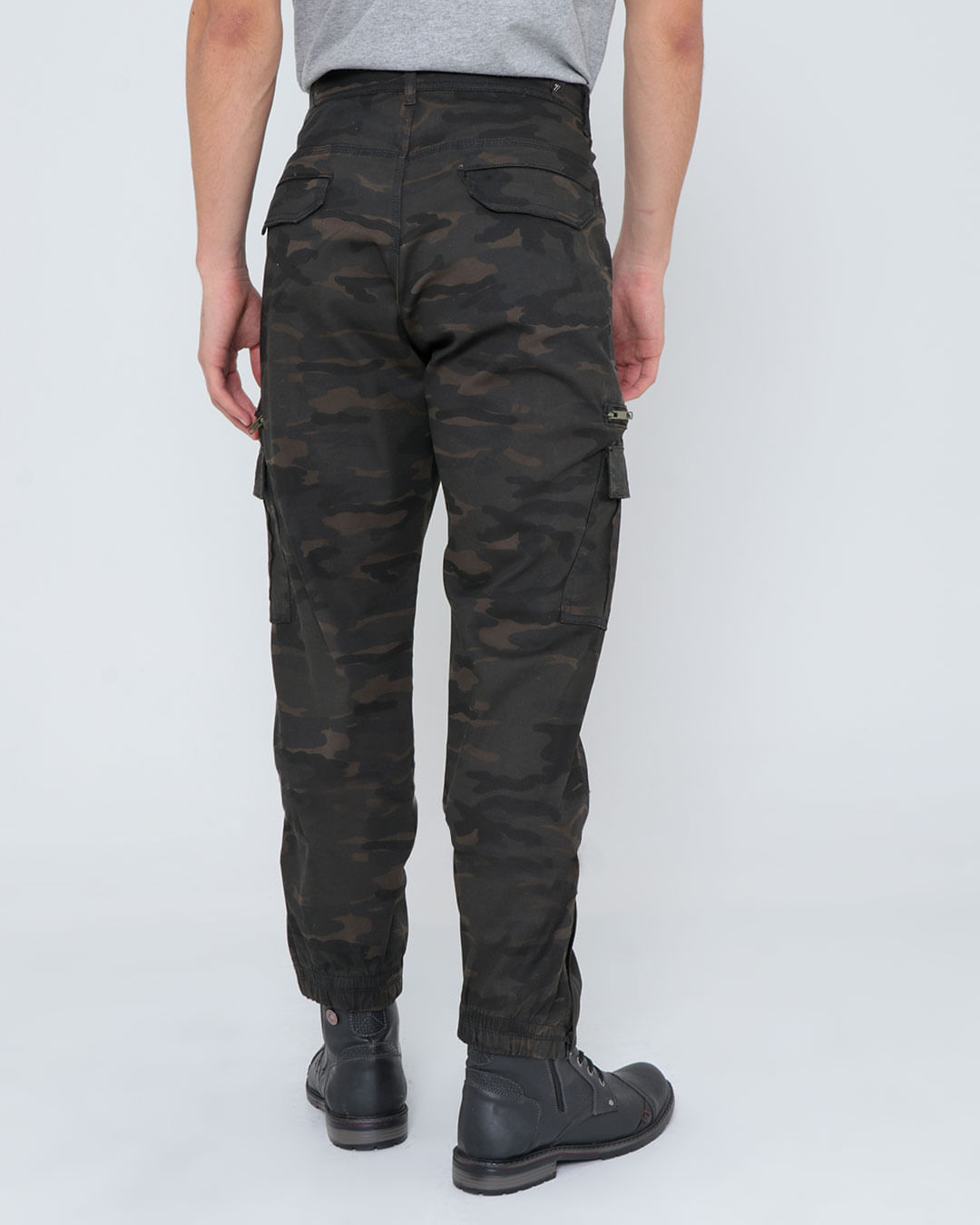 Calca-3812-M-S-Jogger-Camufcargo-Ziper---Verde-Escuro