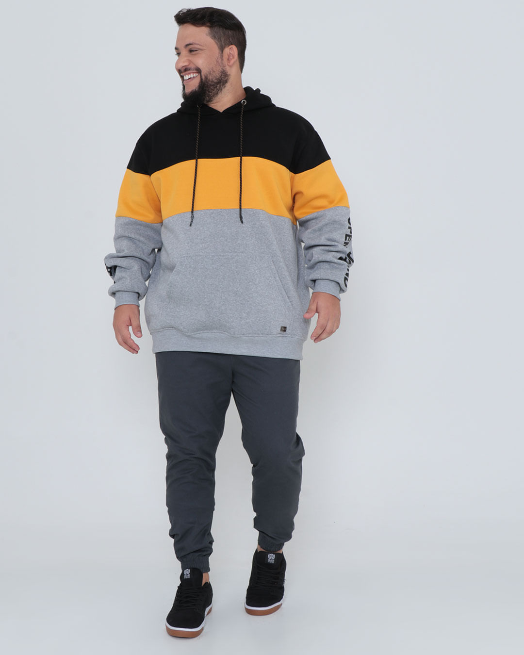 Calca-Sarja-Jogger-Chumbo-Tg---Cinza-Escuro