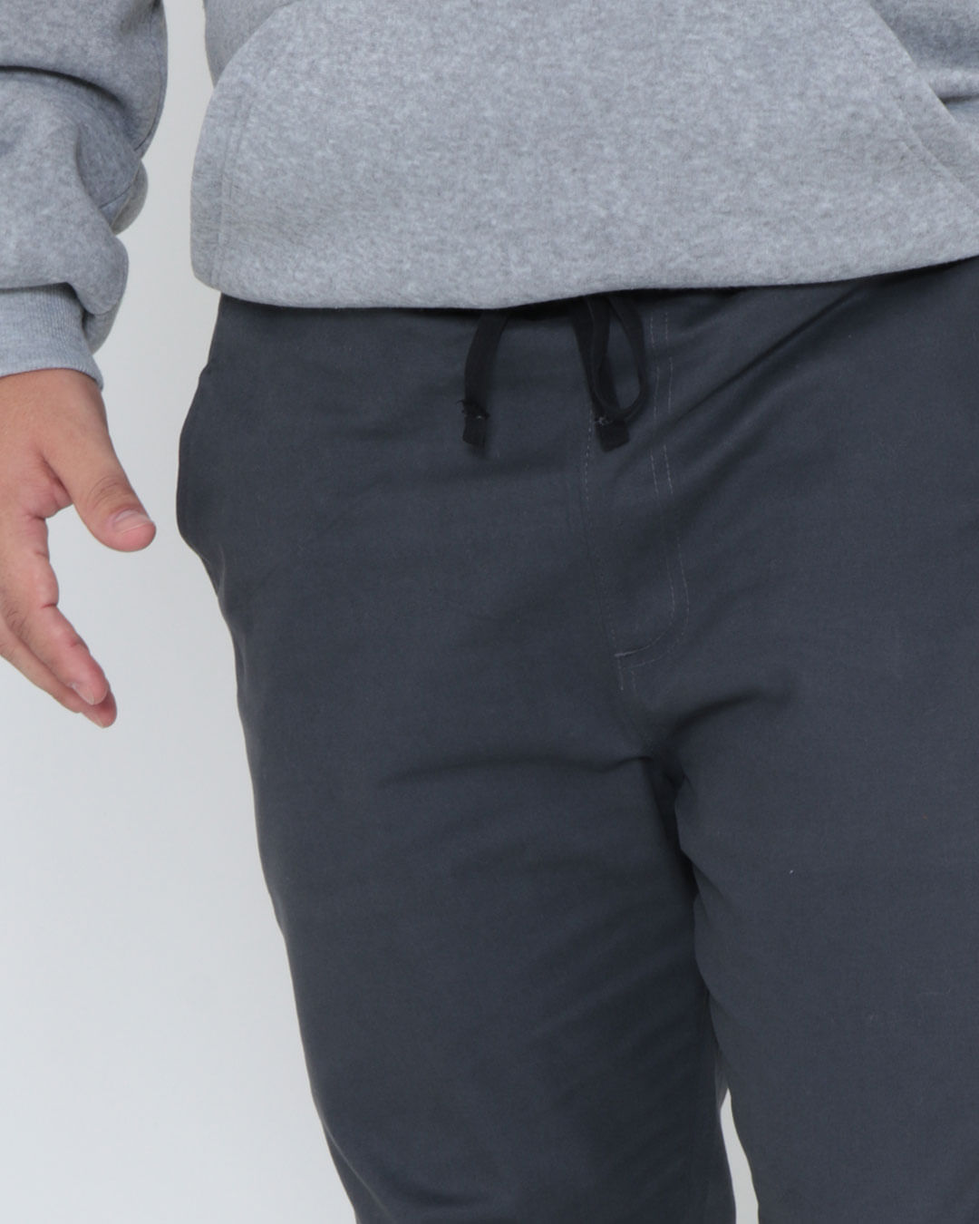 Calca-Sarja-Jogger-Chumbo-Tg---Cinza-Escuro