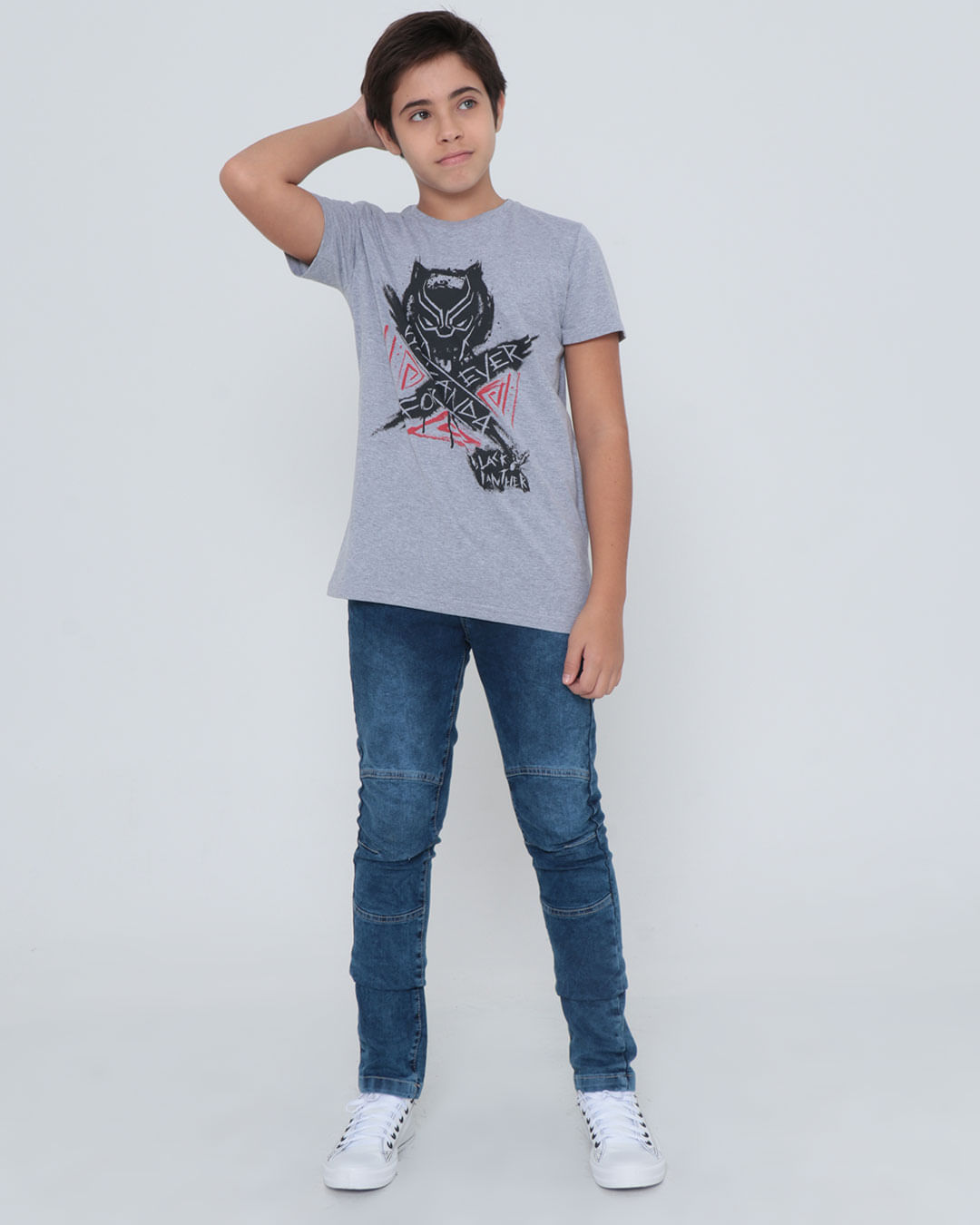 Camiseta-Jm493-Mc-M1016-Pnegra---Cinza-Claro