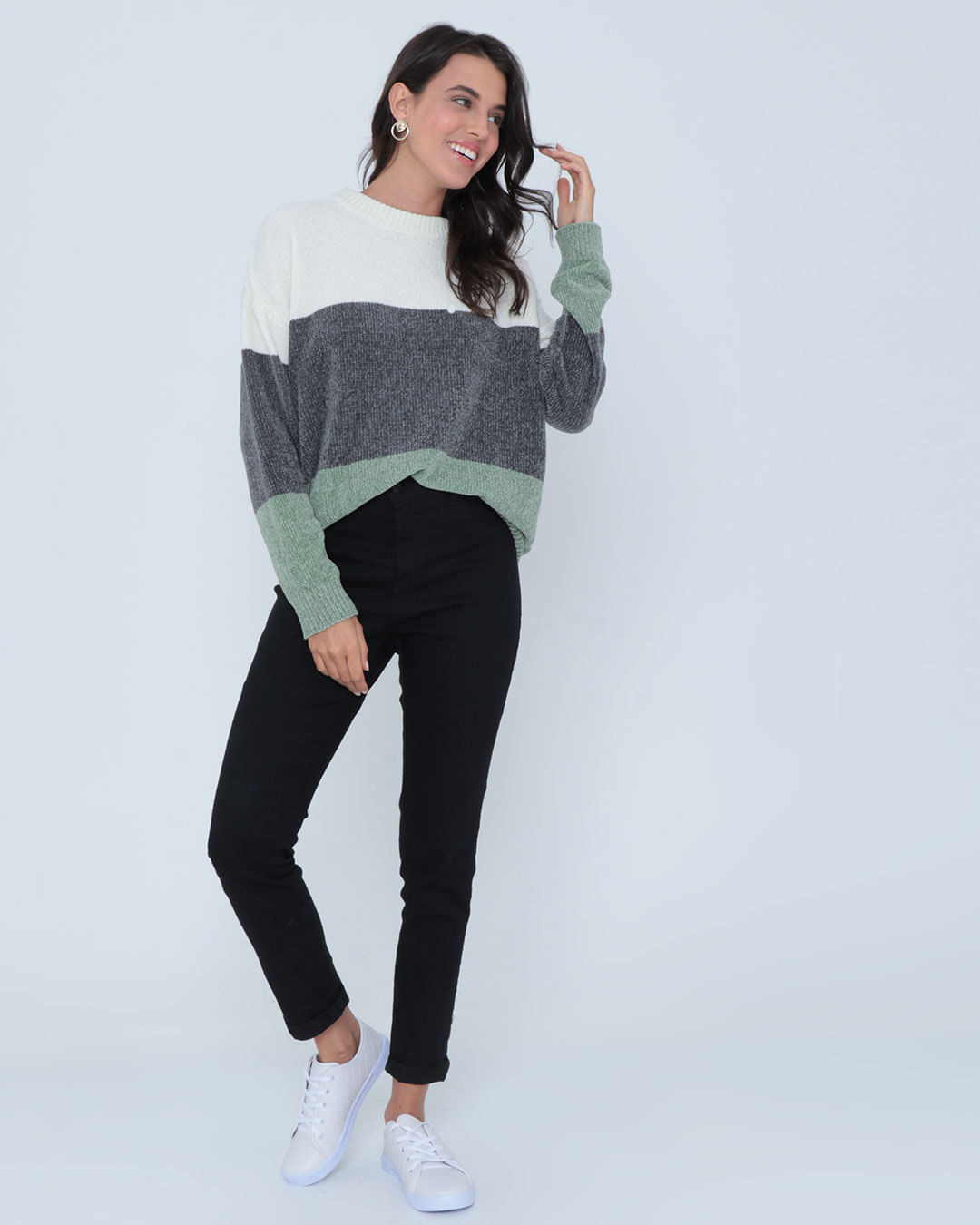 Sueter-Fem-Contempo-939185603-497---Verde-Listrado