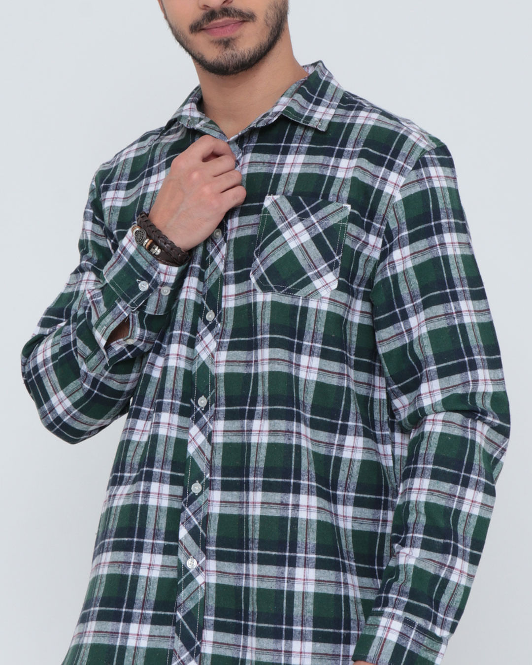 Camisa-Vp001-Flanela---Verde-Xadrez