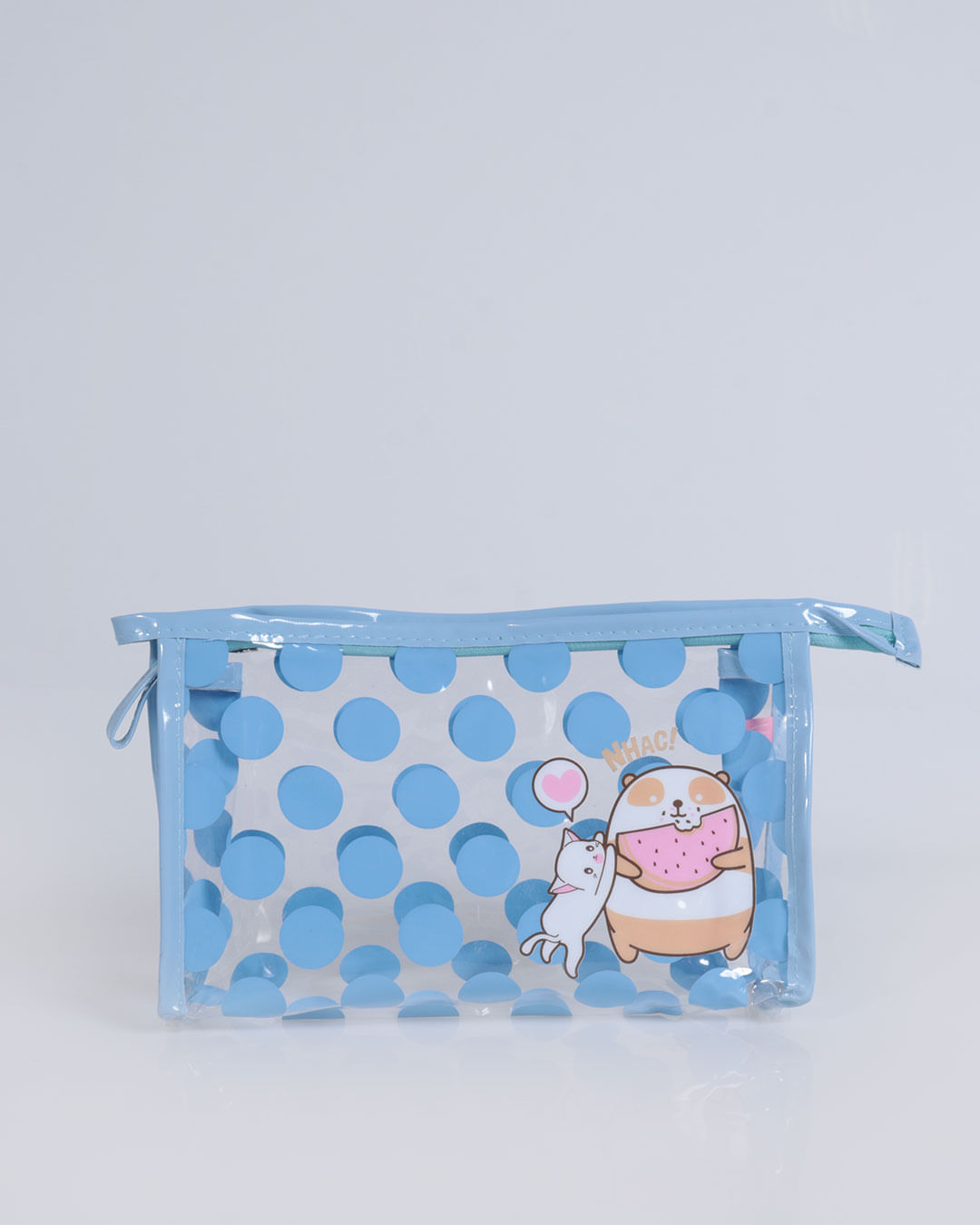 Necessaire--Meow-Bolas-Nn2105---Azul-Claro