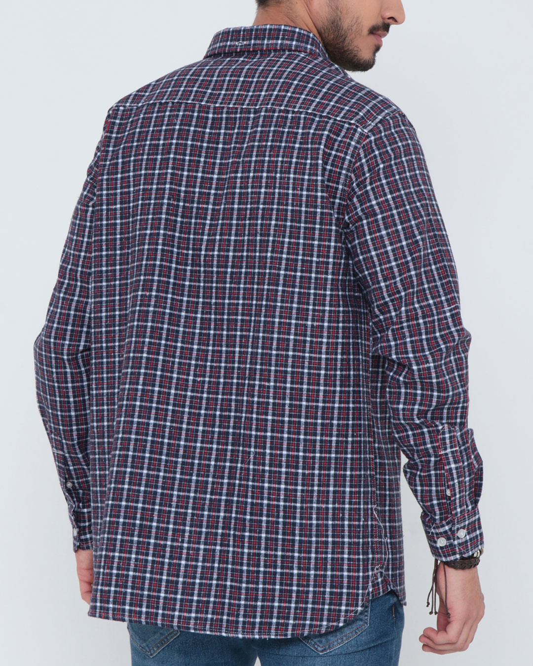 Camisa-Vp001-Flanela---Marinho-Geometrico