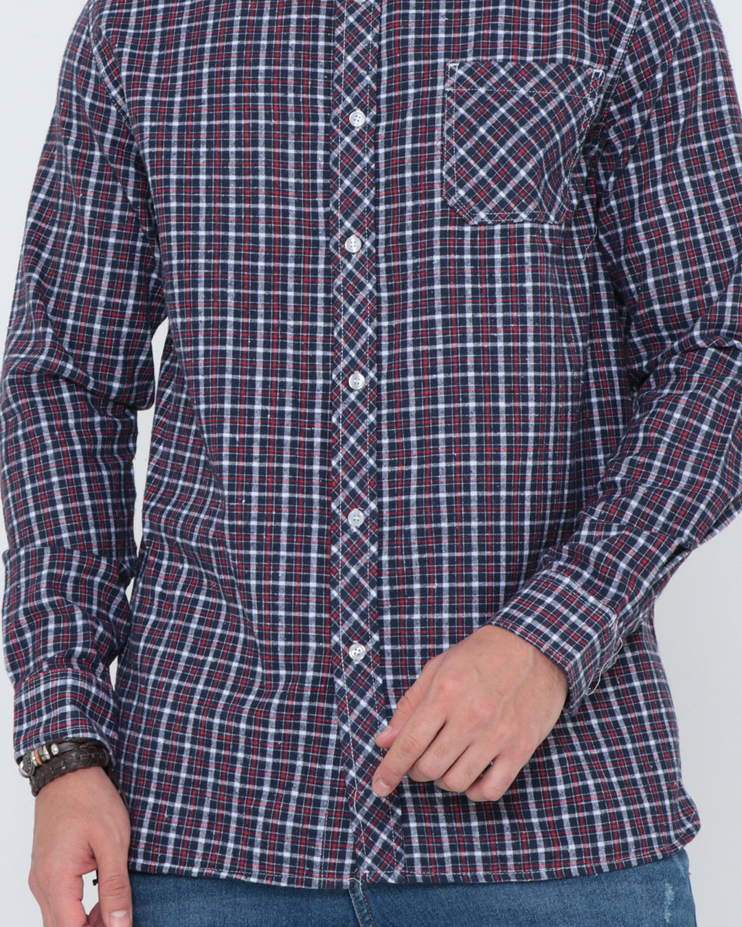 Camisa-Vp001-Flanela---Marinho-Geometrico