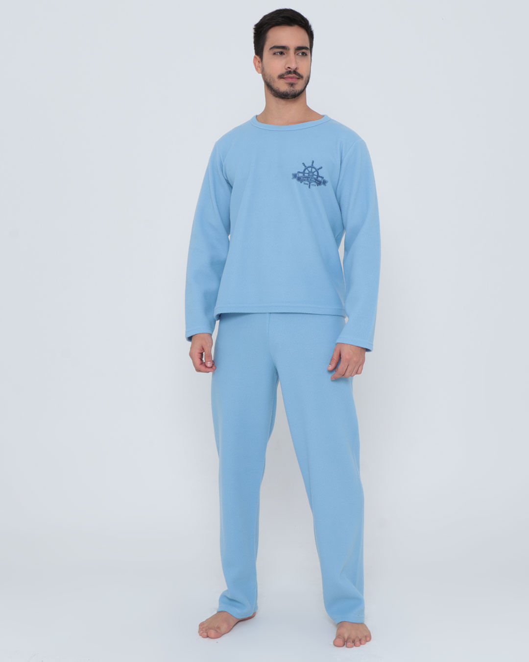 Pijama-409-01-Soft-Gola-Careca-Estampa-L---Azul-Medio
