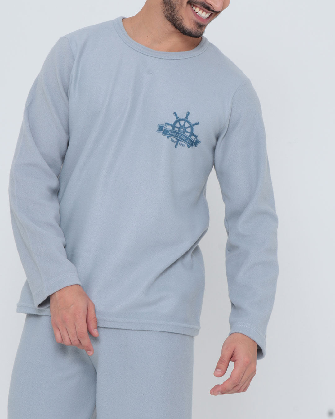 Pijama-409-01-Soft-Gola-Careca-Estampa-L---Cinza-Claro