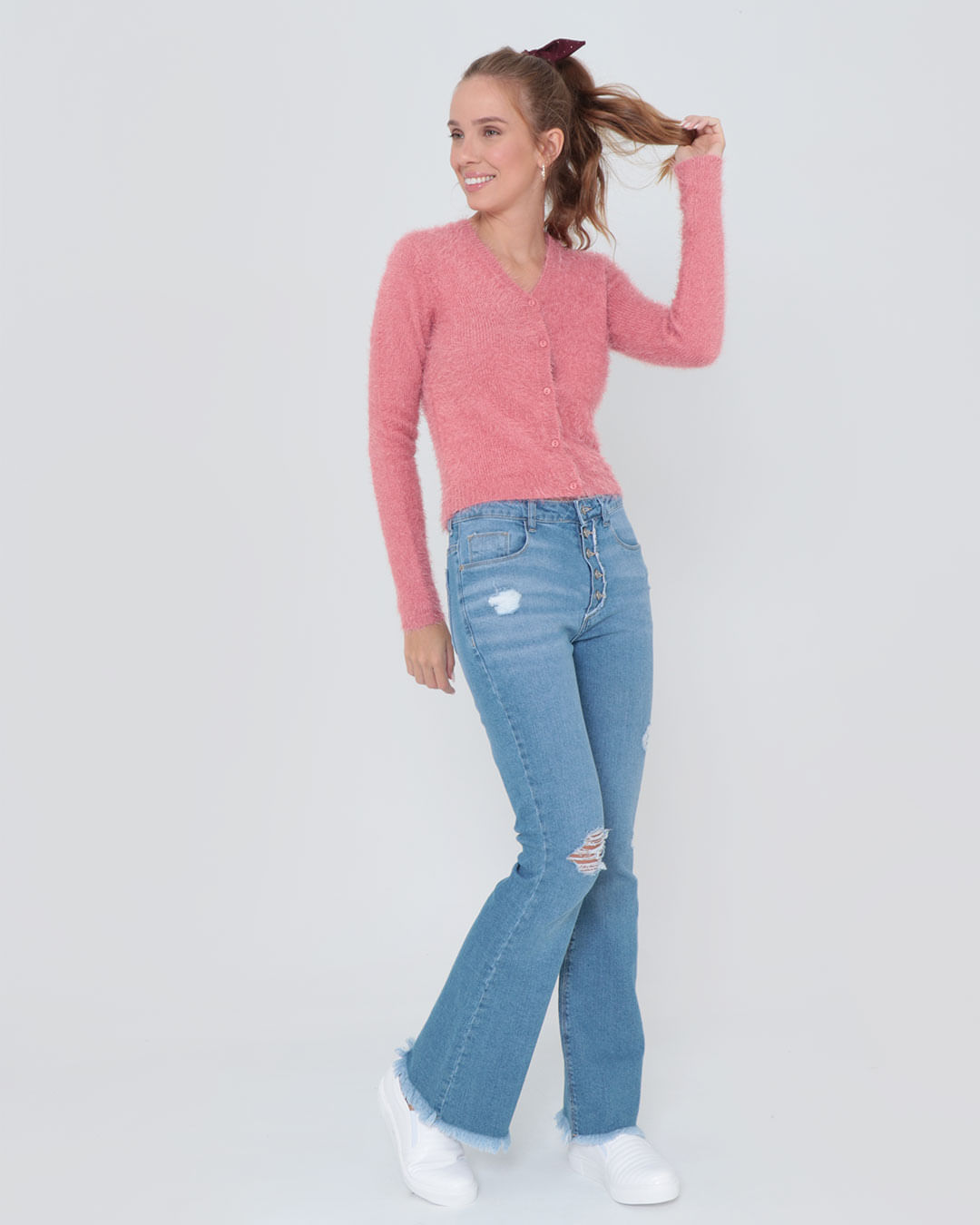 Calca-Cnbf34706-Jns-Flarefem-Ad---Blue-Jeans-Claro