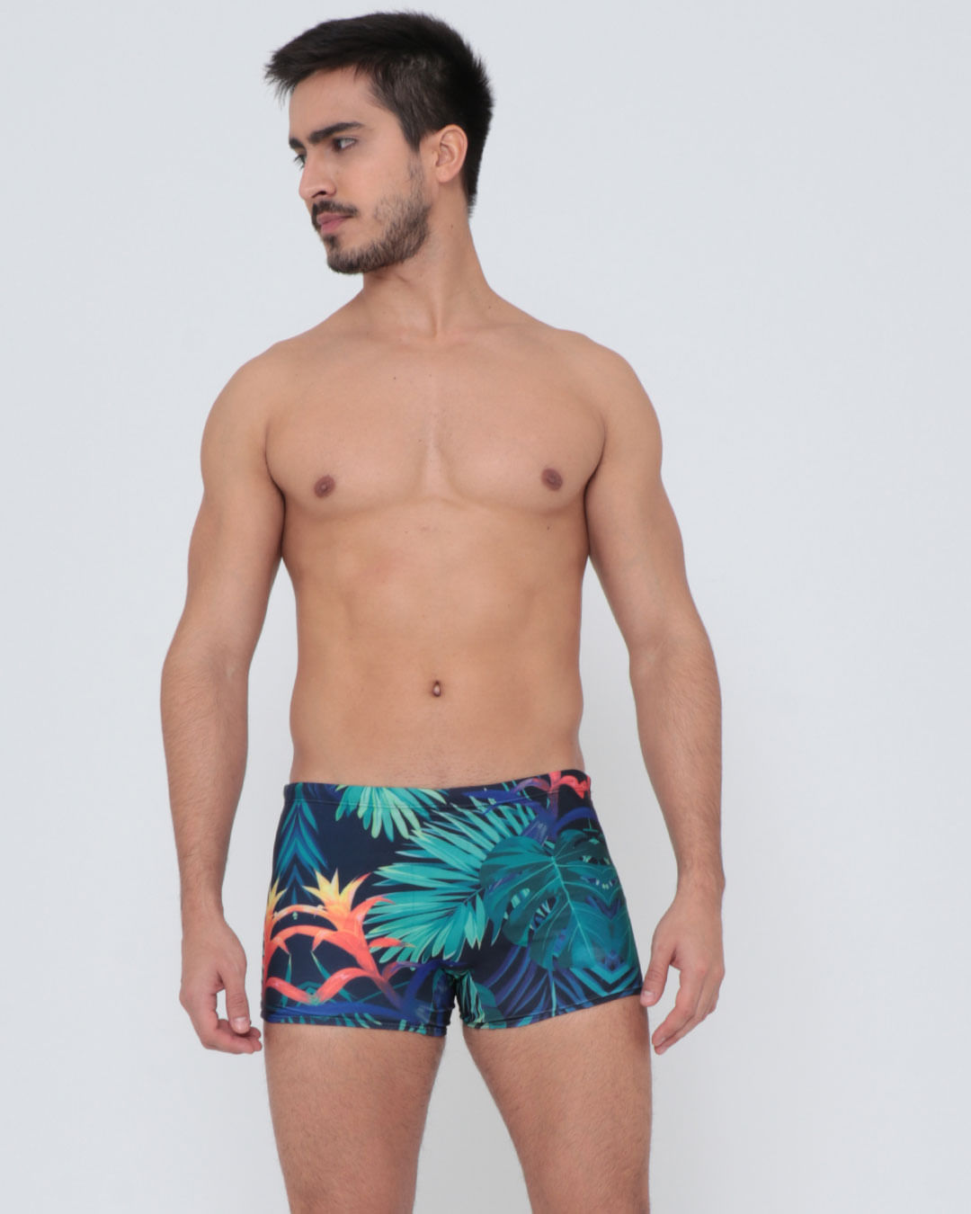 Sunga-1412-Box-Adulto---Marinho-Floral