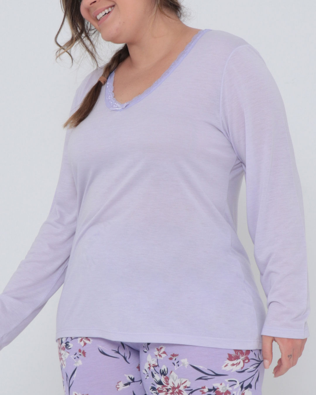 Pij-Lon-Tg-Bl-Lisa-Cc-Floral22921---Lilas-Claro