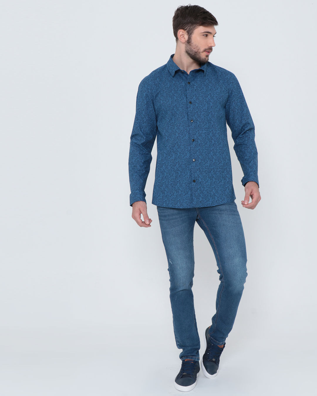 Camisa-V19mlg42-Ml-25---Azul-Medio