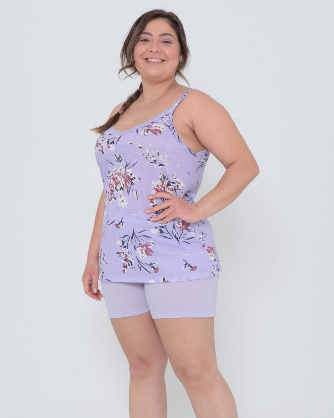Short-Doll-Tg-Alca-Bl-Floral22923---Lilas-Floral