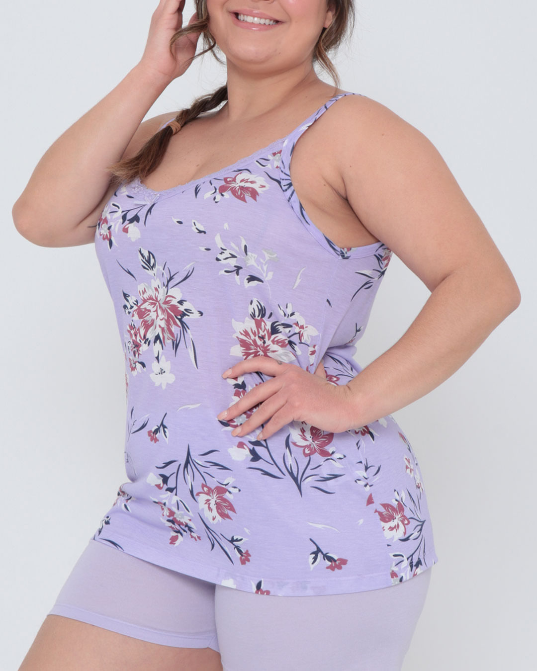 Short-Doll-Tg-Alca-Bl-Floral22923---Lilas-Floral