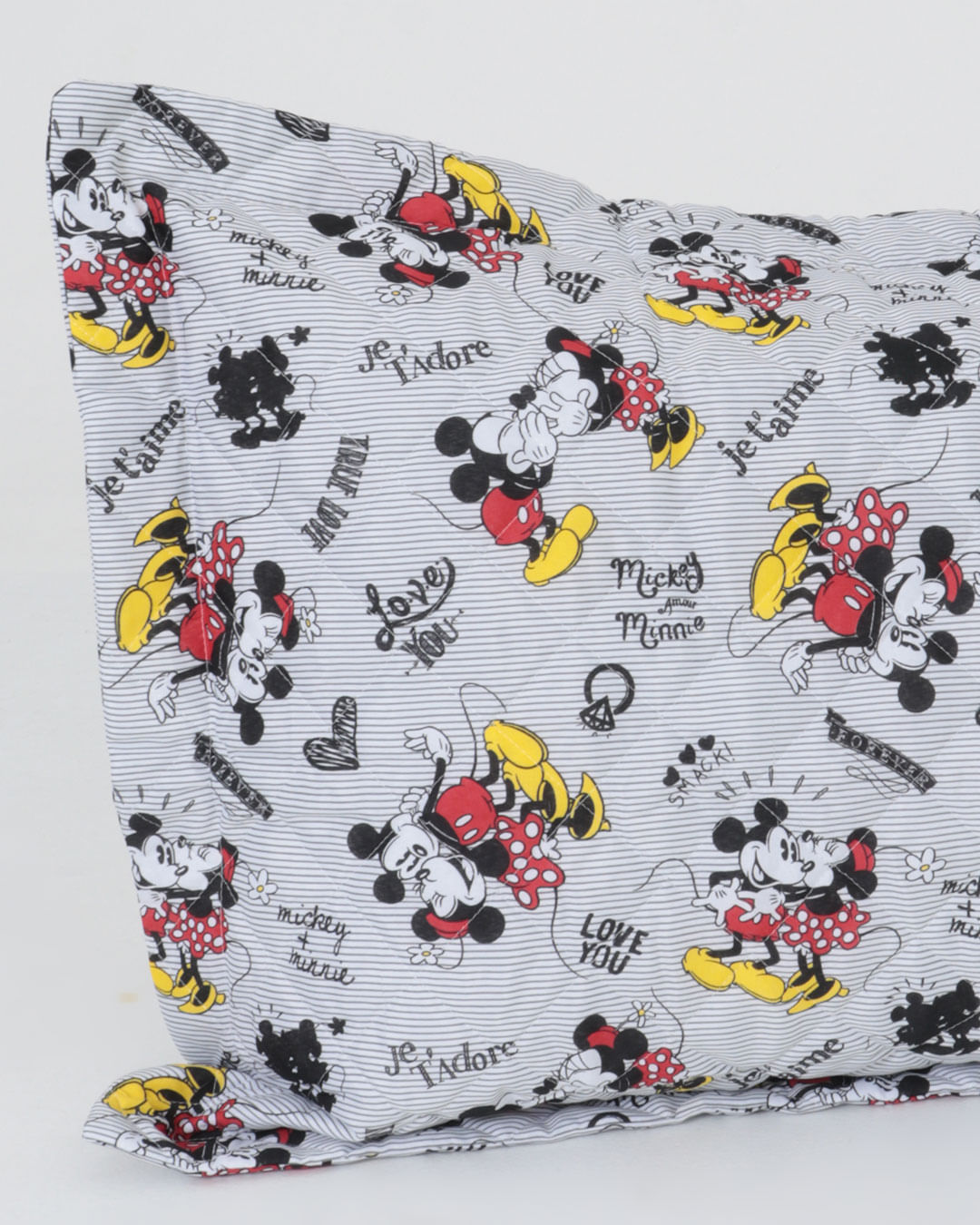 Porta-Travesseiro-Mickey-Minnie---Branco-Listrado