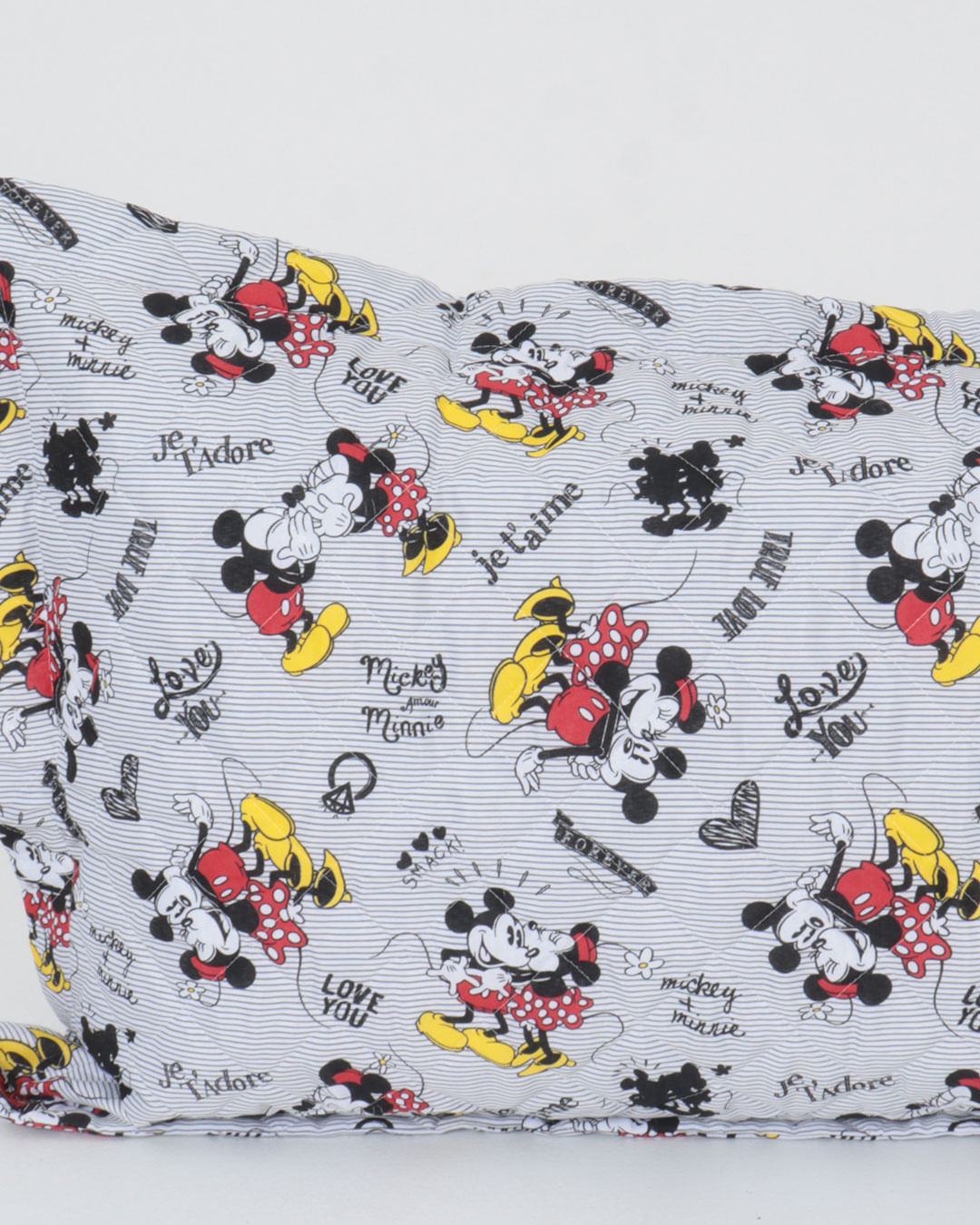 Porta-Travesseiro-Mickey-Minnie---Branco-Listrado