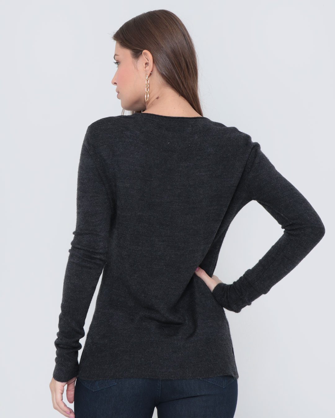 Blusa-Sa8981-Tricot-Gola-Canoa---Mescla-Escuro