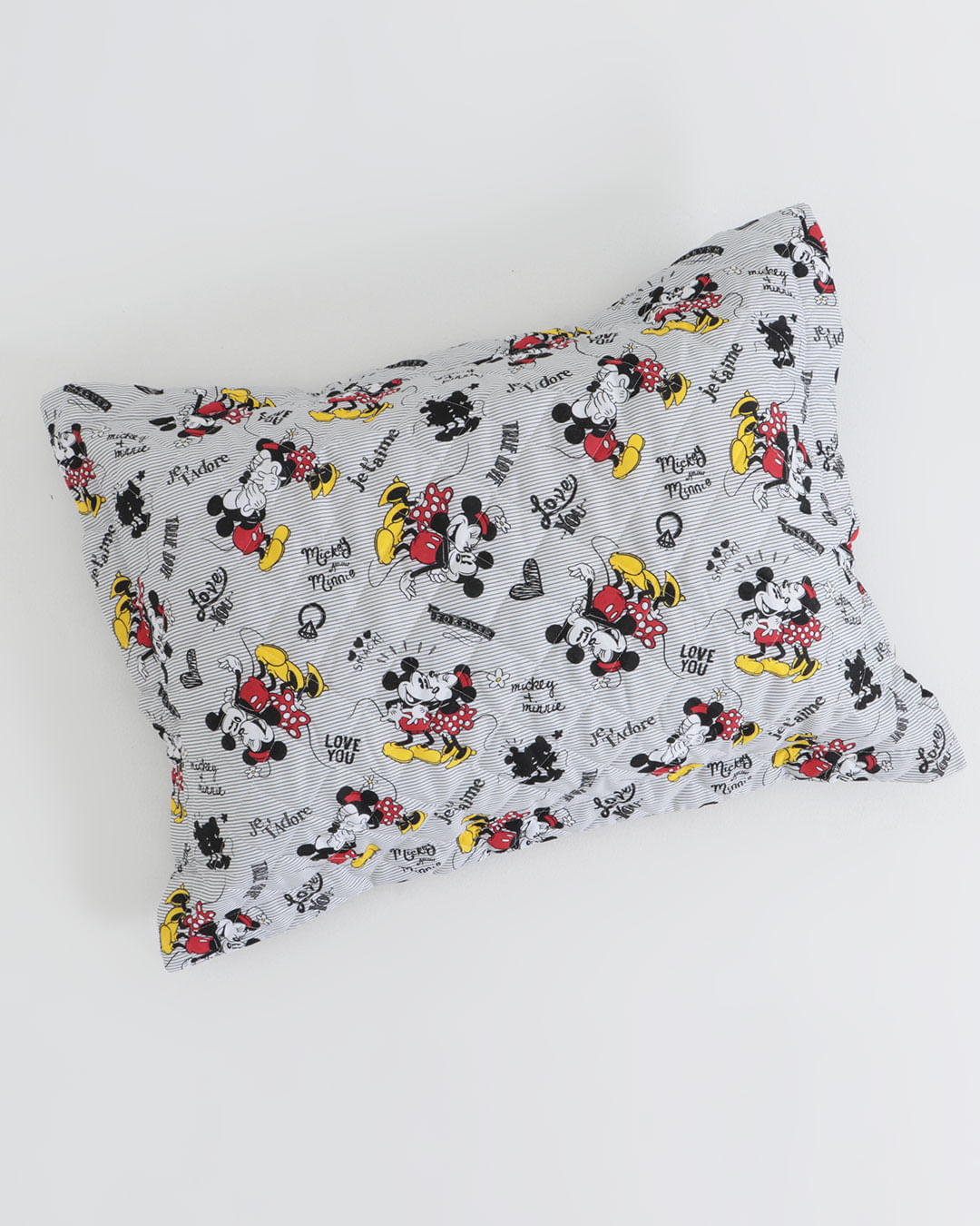 Jg-Cama-King-Mickey-Minnie-03-Pcs---Branco-Listrado