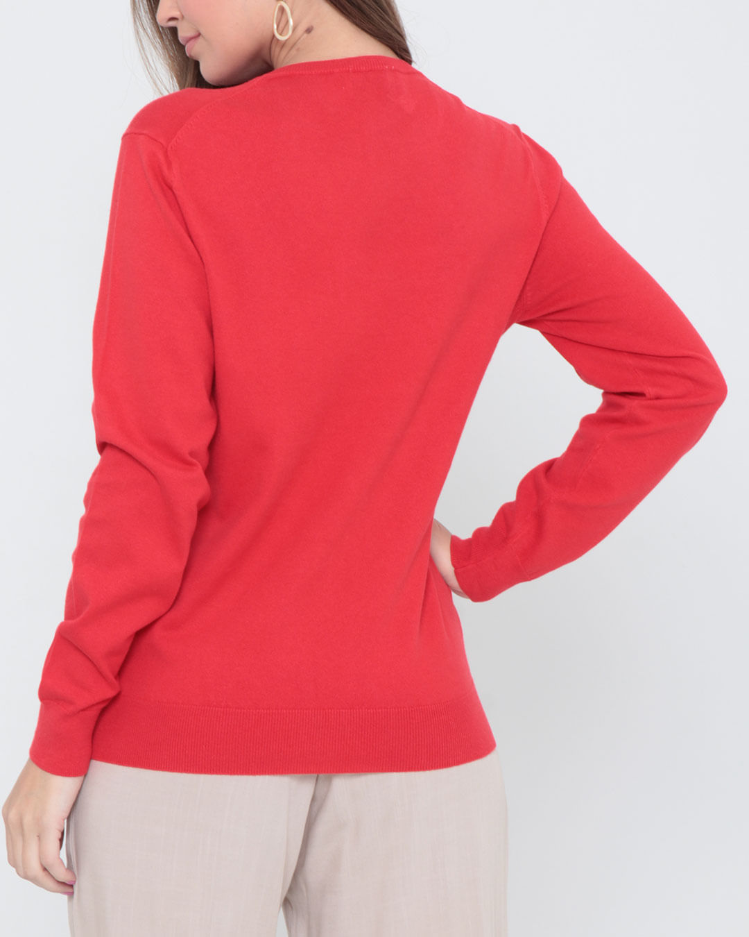 Blusa-Rv1188-Tricot-Gola-V---Vermelho-Medio