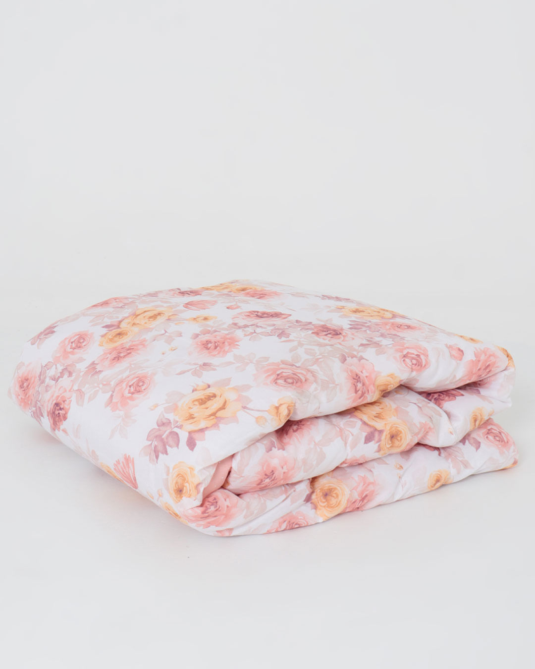 Edredom-Df-Casal-Belle---1-Pc---Branco-Floral