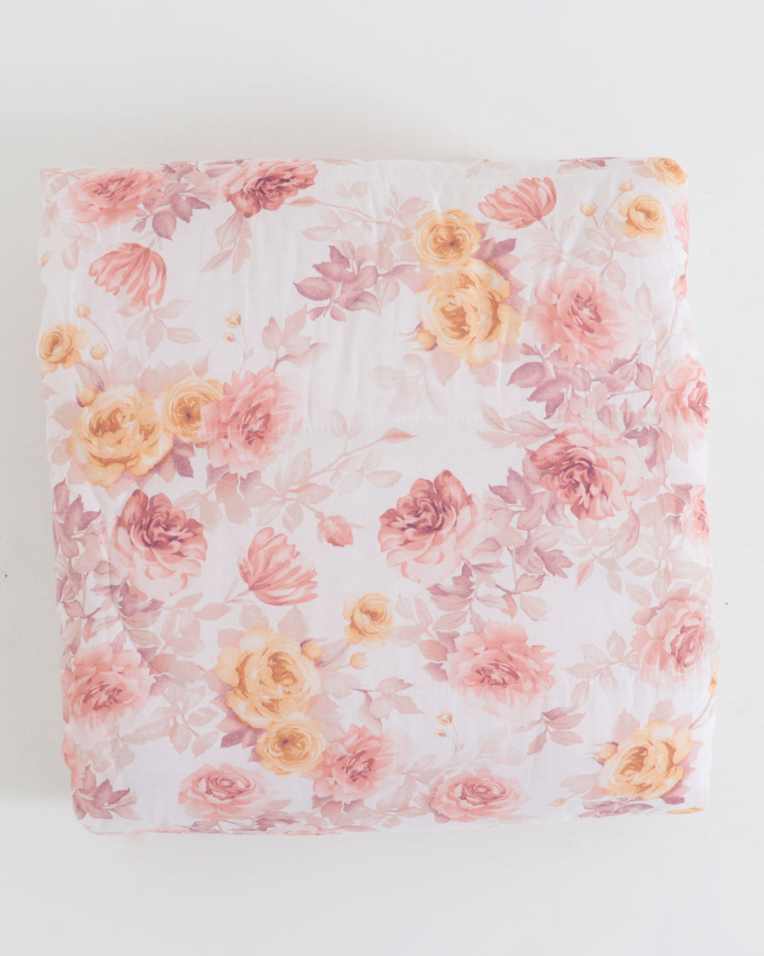 Edredom-Df-Casal-Belle---1-Pc---Branco-Floral