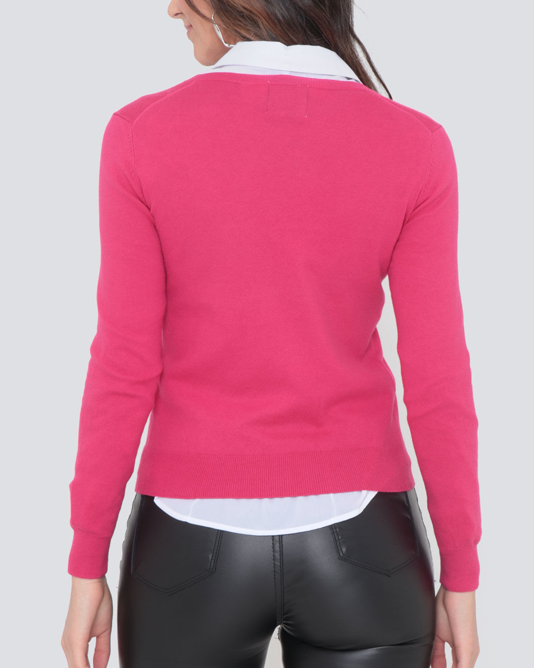 Blusa-Rv1188-Tricot-Gola-V---Rosa-Medio