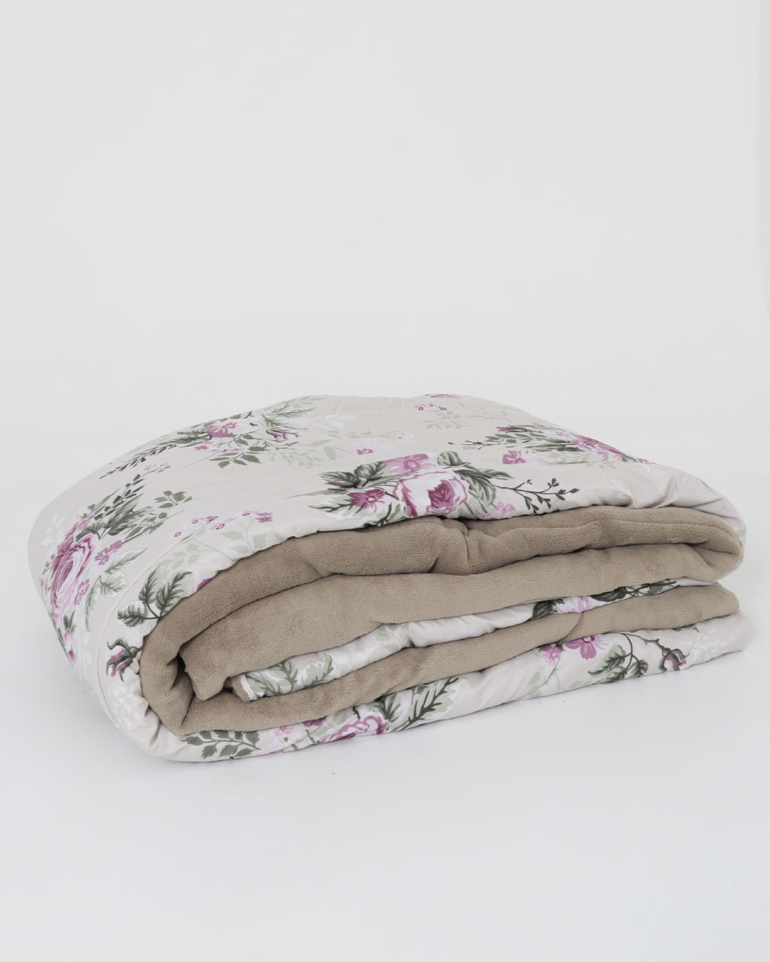 Coberdrom-Casal-Plush-Combo-Soft-Slim---Verde-Escuro