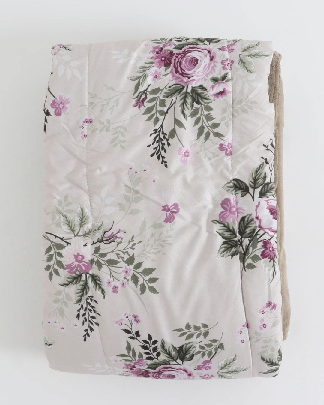 Coberdrom-Casal-Plush-Combo-Soft-Slim---Verde-Escuro
