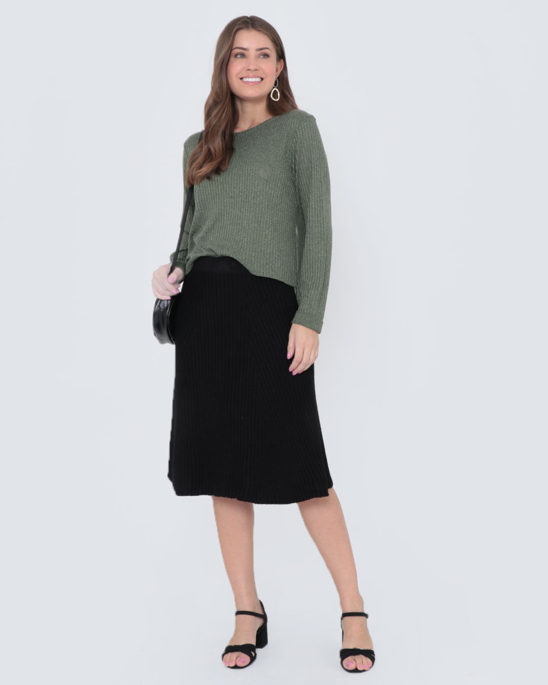 Saia-730027-Canelada-Tricot---Preto