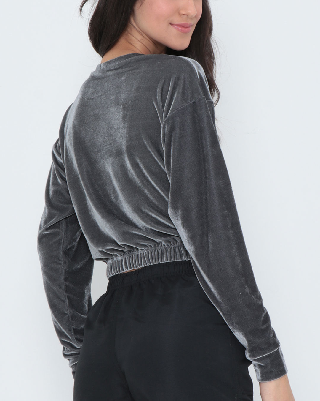 Top-Cropped-Plush--6711---Cinza-Escuro