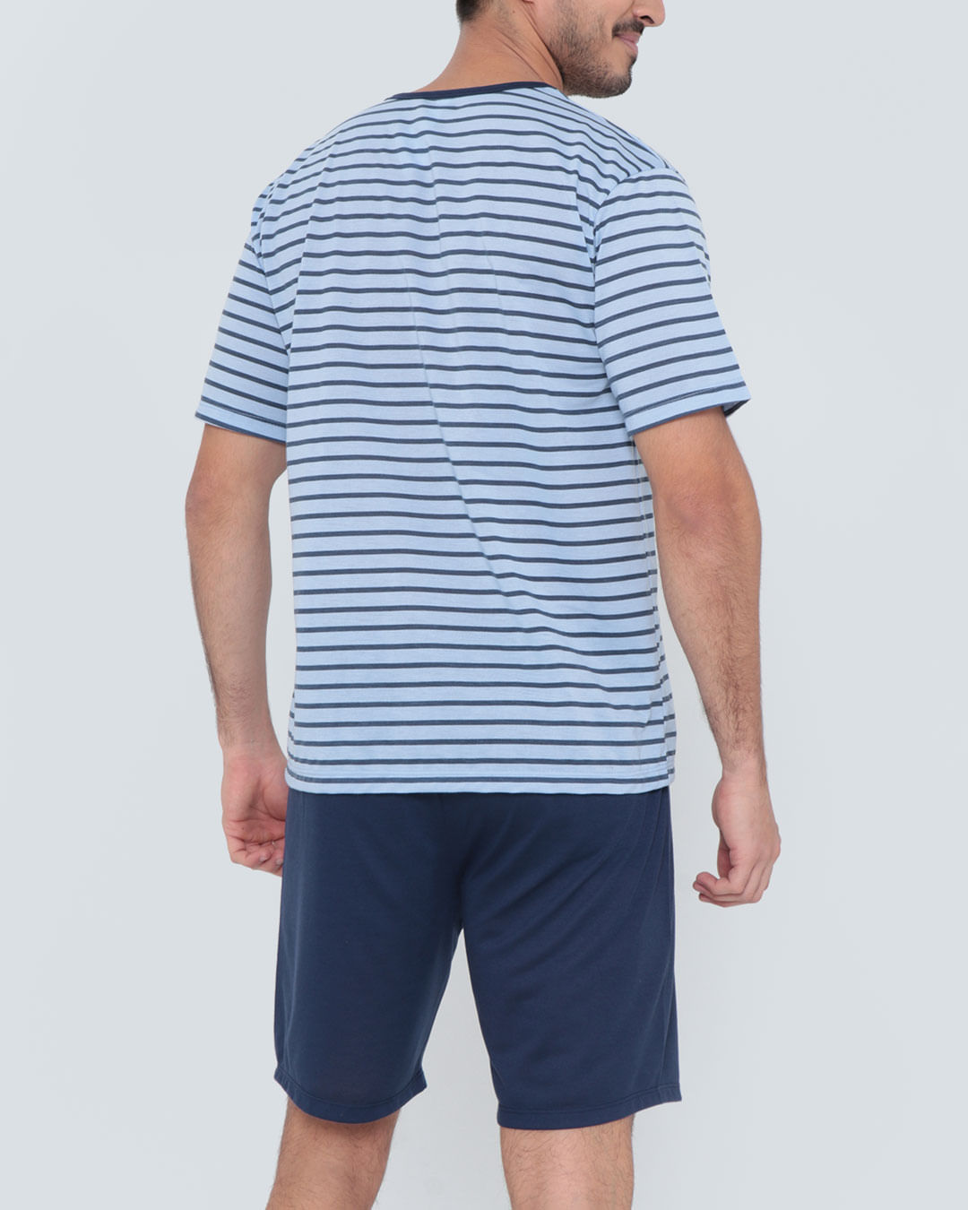 Pijama-Curto-Ref-67092---Azul-Listrado
